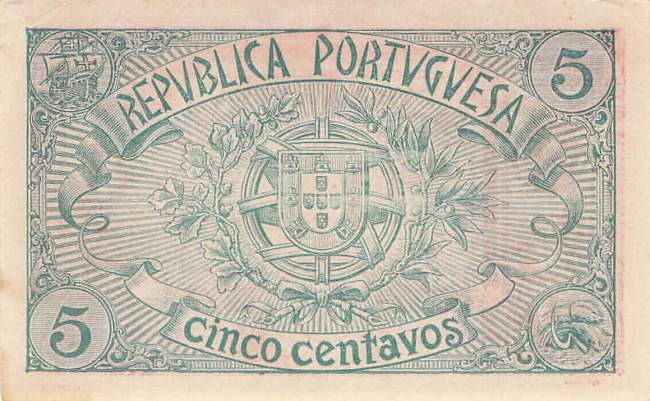 5 Centavos 5.4.1918